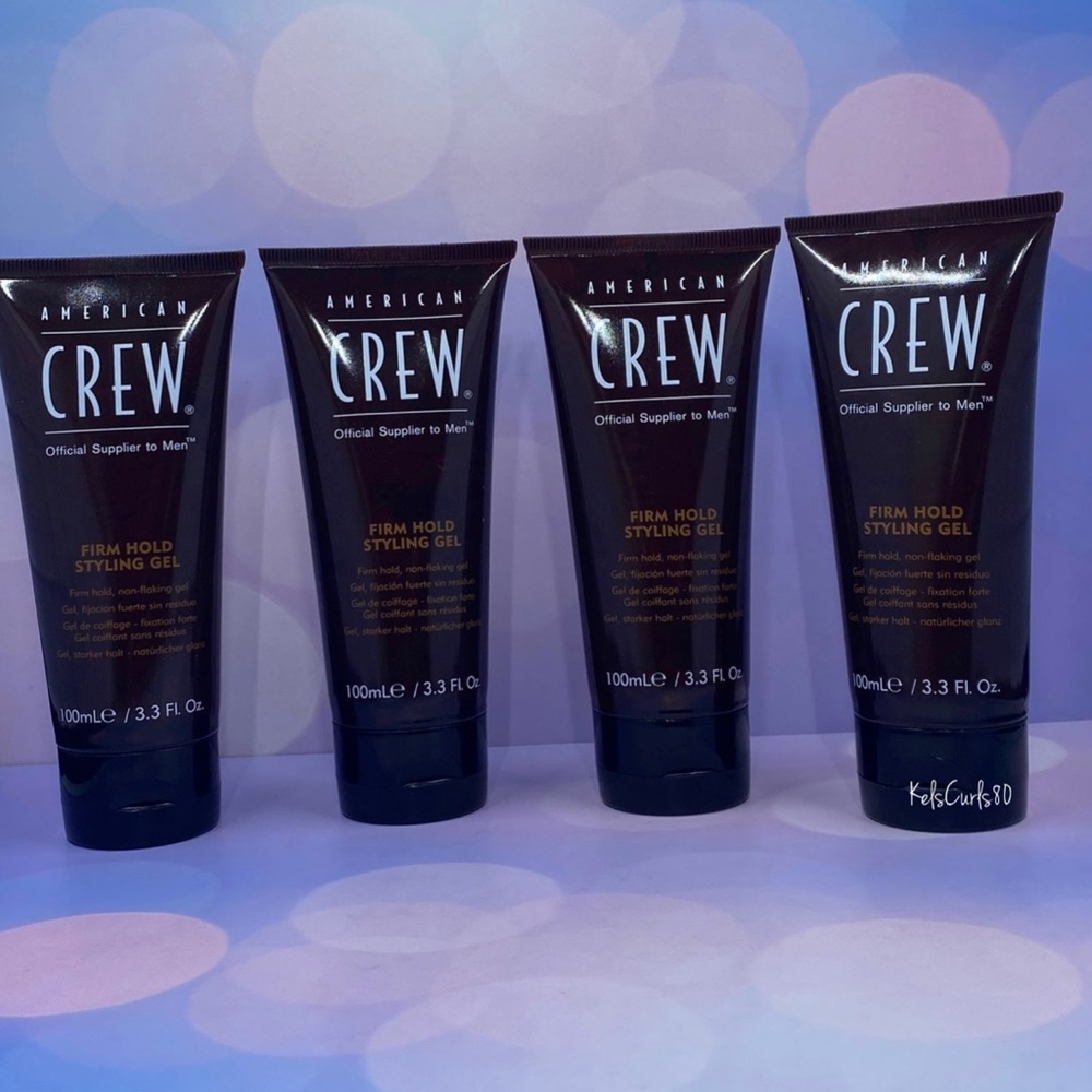American Crew Firm Hold Styling Gel Mini (4) (3.3 oz)